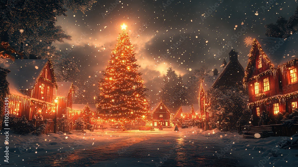 Celebrate the arrival of the new year amidst snowy landscapes and joyful gift-giving. Celebrate the arrival of the new year amidst snowy landscapes and joyful gift-giving.