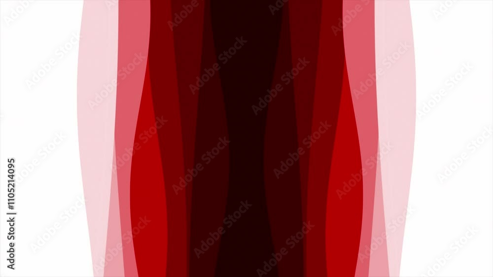 Red color wavy lines multiple shades gradient palette modern design dark Loop-able geometrical background Red color wavy lines multiple shades gradient palette modern design dark Loop-able geometrical background