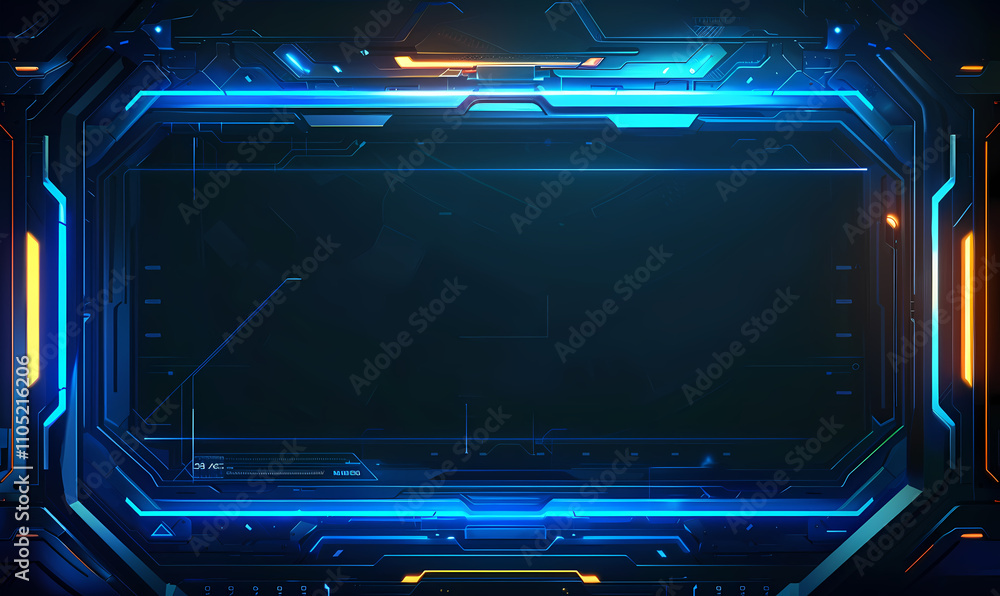 Obraz premium technology background