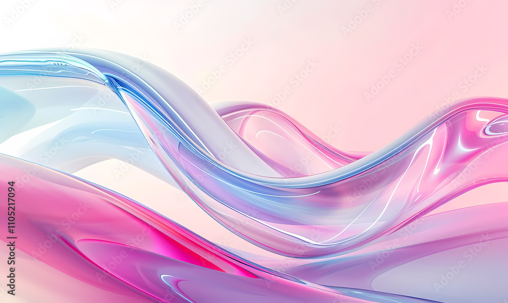 Fototapeta premium abstract background with waves
