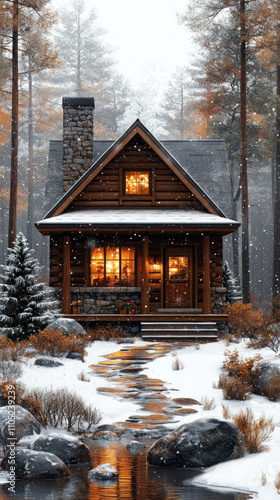 dreamy watercolor illustrat...