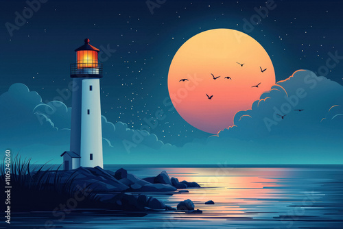 Lighthouse Background