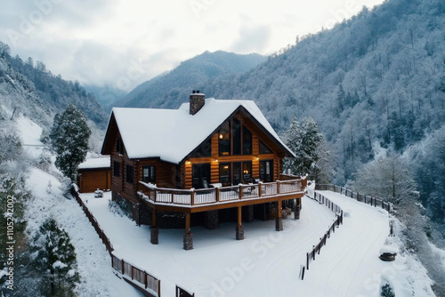 Smokey Mountains In Winter