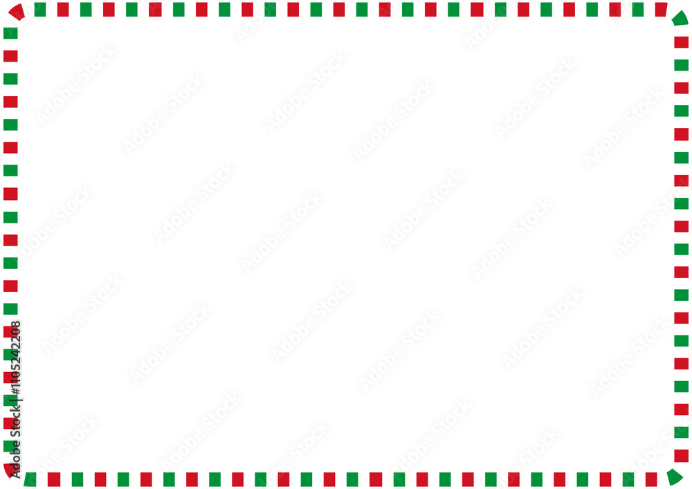 Candy cane frame for Christmas Candy cane frame for Christmas