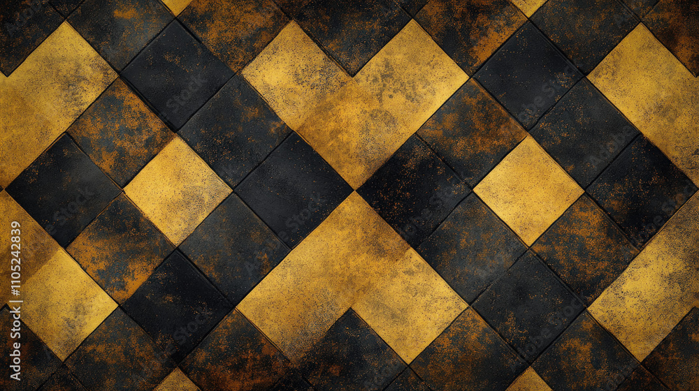 Wallpaper Depicting A Yellow And Brown Tartan Pattern, With Intersecting Lines That Evoke A Cozy And Inviting Ambiance Wallpaper Depicting A Yellow And Brown Tartan Pattern, With Intersecting Lines That Evoke A Cozy And Inviting Ambiance