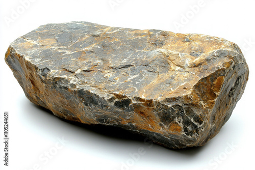 Boulder On White Background