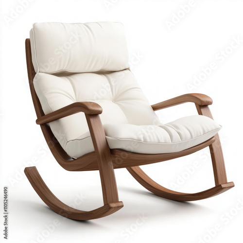 Rocking Chair Isolated