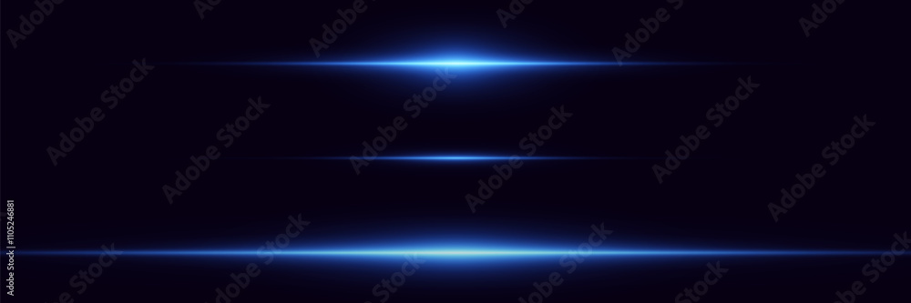Neon laser beams, and horizontal lines of light. Neon laser beams, and horizontal lines of light.