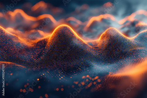 Sound Waves Background
