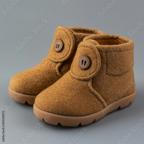 Baby Booties Isolated