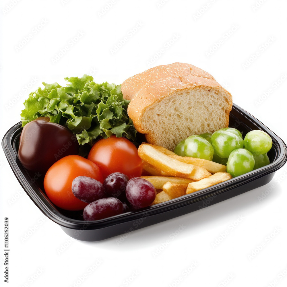 Picnic Lunch Isolated Picnic Lunch Isolated