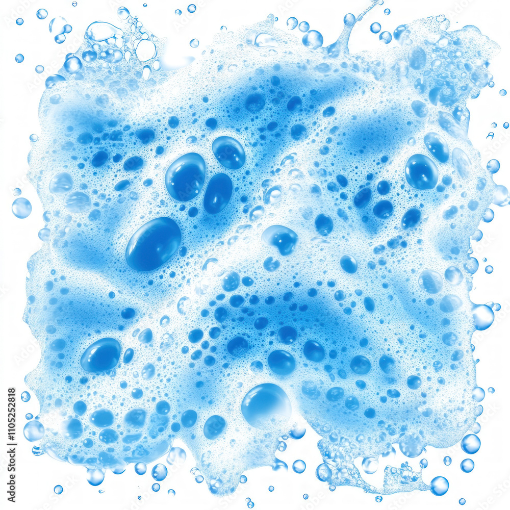 Soap Suds Isolated Soap Suds Isolated