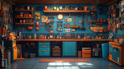 Wallpaper Illustrating A Ca...