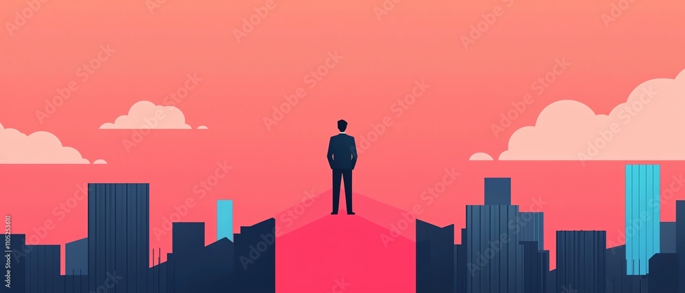 Company scalability concept with dynamic illustrations, business plan, goals scalability Company scalability concept with dynamic illustrations, business plan, goals scalability