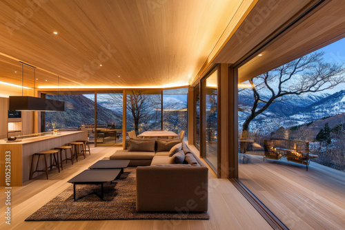 Winter Cabin Interior