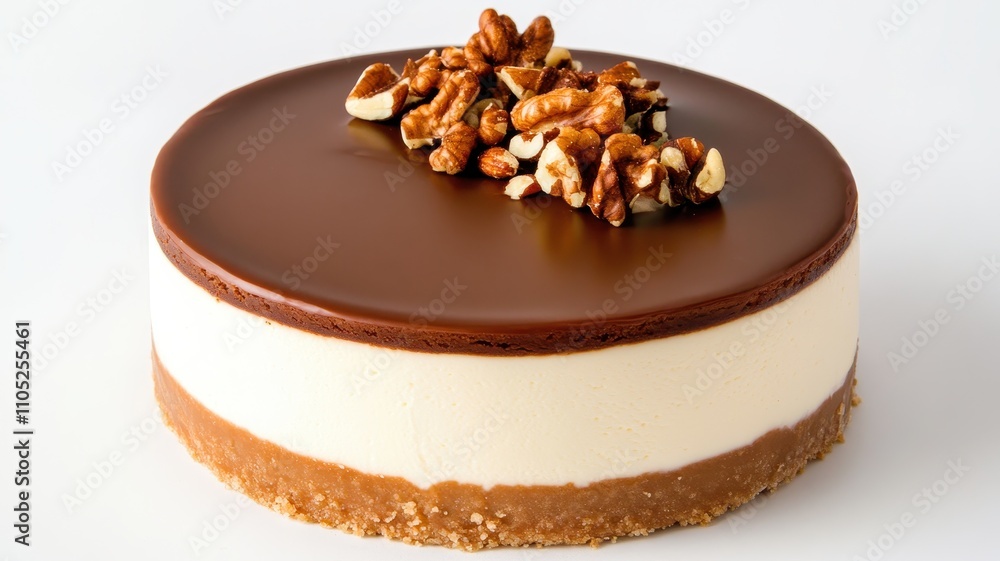 Indulge in a rich slice of creamy chocolate ganache, a decadent treat for chocolate lovers. Indulge in a rich slice of creamy chocolate ganache, a decadent treat for chocolate lovers.