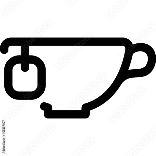 Simple vector icon tea