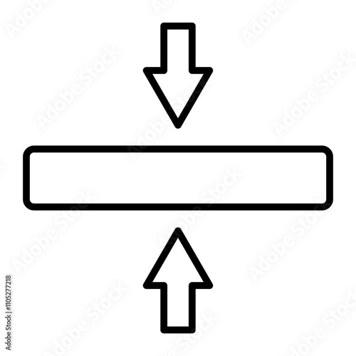 Clickbait Headline line icon