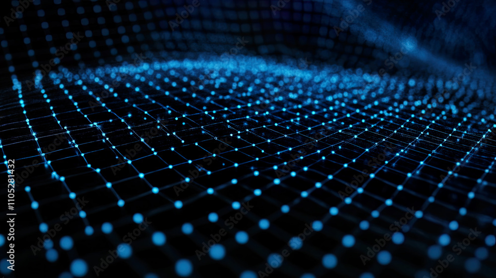 Futuristic digital grid Digital technology background Futuristic digital grid Digital technology background