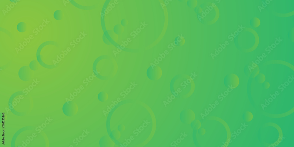 Green seamless abstract geometric circle pattern background - vector illustration from rings with opacity effect. Bokeh light lights effect background. Light Multicolor background vector illustration. Green seamless abstract geometric circle pattern background - vector illustration from rings with opacity effect. Bokeh light lights effect background. Light Multicolor background vector illustration.
