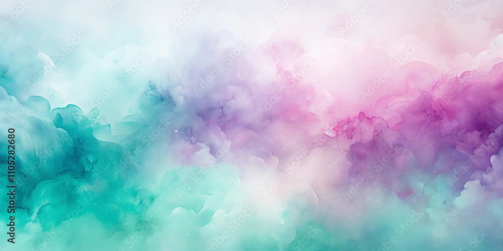 Abstract Pastel Cloud Swirl Background Texture for Design Projects
