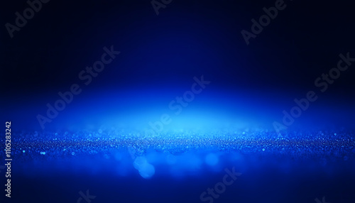 Blue gradient background grainy glowing blue light on dark backdrop noise texture effect