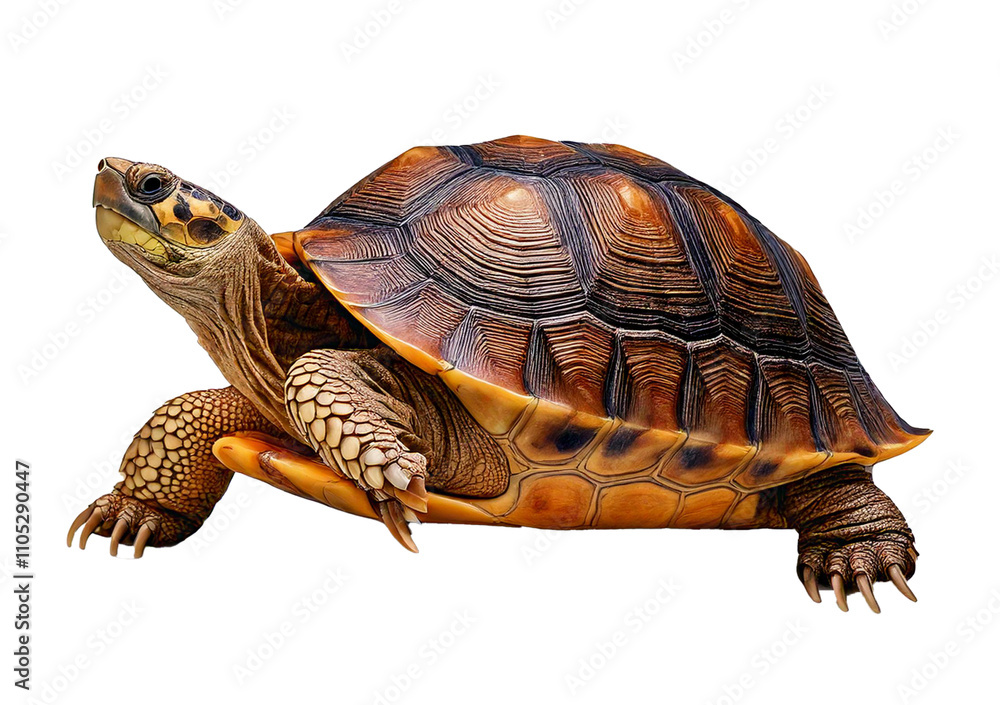 Obraz premium Turtle isolated on transparent or white background