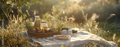 Eco Luxury Picnic Setting w...