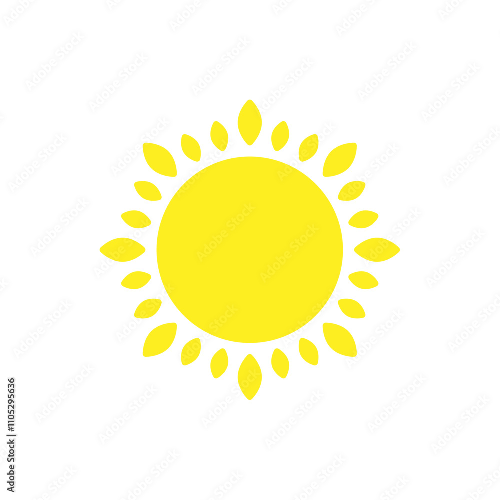 Sun vector icon. Summer illustration sign. hot symbol or logo. Sun vector icon. Summer illustration sign. hot symbol or logo.