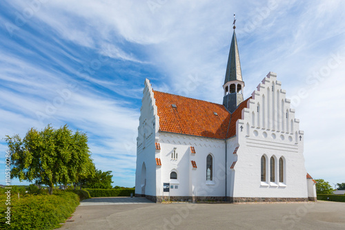 Church at Bagenkop, Langeland, Denmark