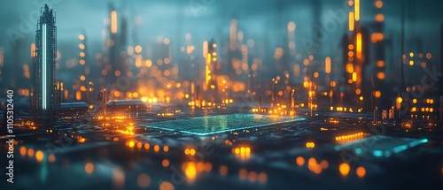 Wallpaper Mural Exploring renewable energy storage solutions in urban environments a comprehensive visualization of future technologies Torontodigital.ca