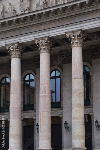 detail of the pantheon