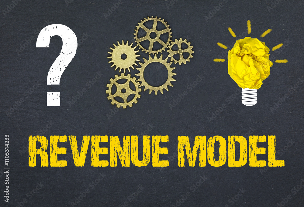 Obraz premium Revenue Model