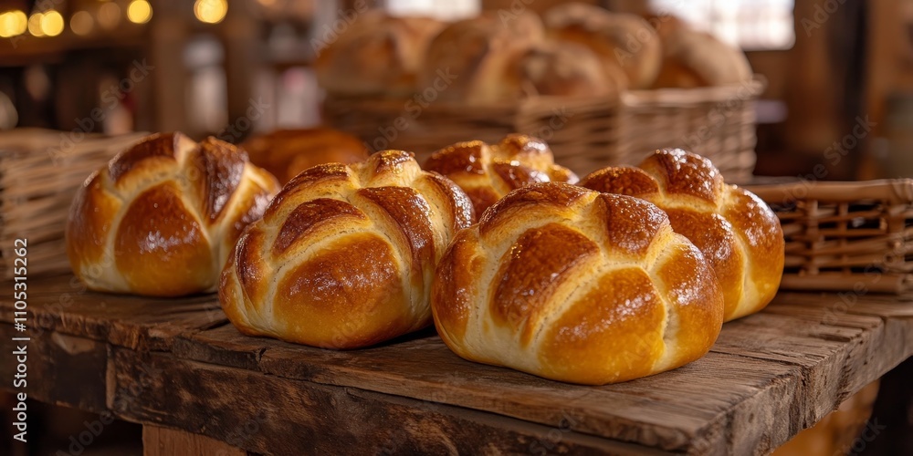 Handmade Salvadoran sweet bread displayed on a rustic table, showcasing the unique textures and flavors of traditional Salvadoran sweet bread. Enjoy the delightful charm of this artisan creation. Handmade Salvadoran sweet bread displayed on a rustic table, showcasing the unique textures and flavors of traditional Salvadoran sweet bread. Enjoy the delightful charm of this artisan creation.