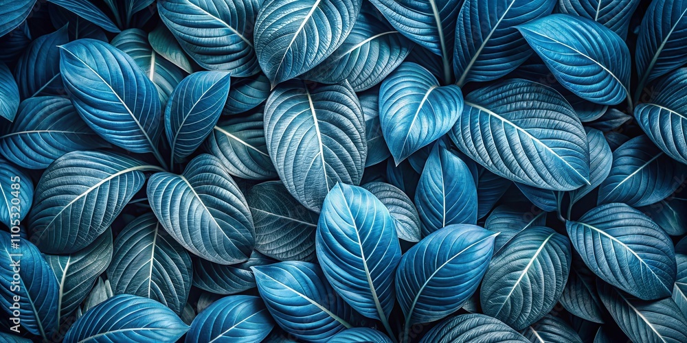 Deep Teal Tropical Leaf Background Texture for Design Projects Deep Teal Tropical Leaf Background Texture for Design Projects