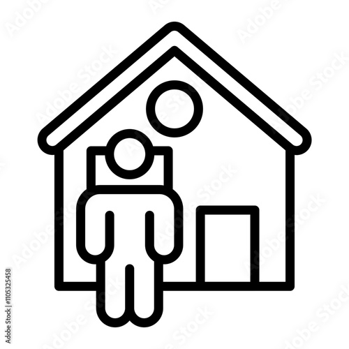 Settle Vector Line Icon Design