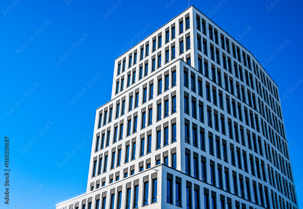 typical windows at an office building typical windows at an office building