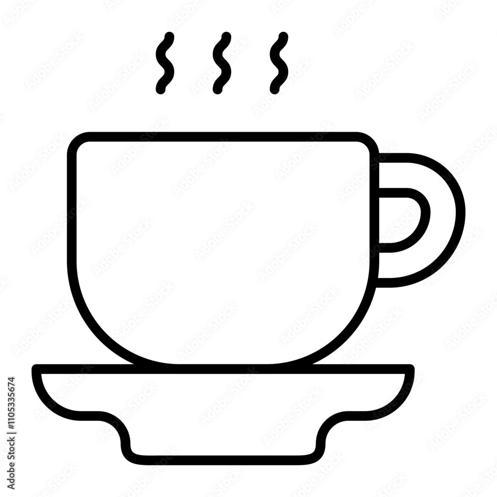 Coffee Cup line icon Coffee Cup line icon