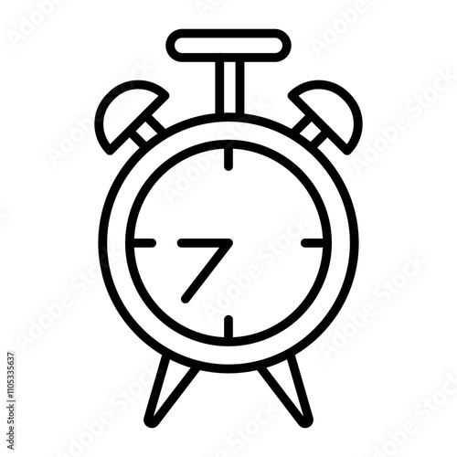 Alarm Clock line icon