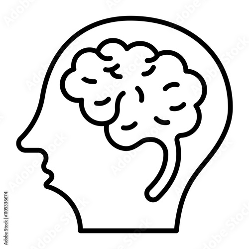 Overactive Mind line icon