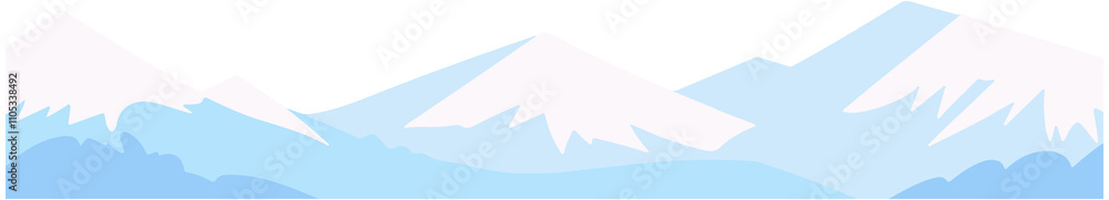 Mountains with Snow Scene
Mountains with Snow Scene