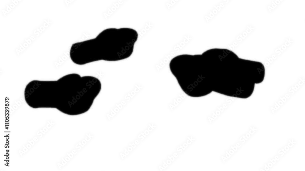Boxing gloves sparring break glass on white background.Motion animation Boxing gloves sparring break glass on white background.Motion animation