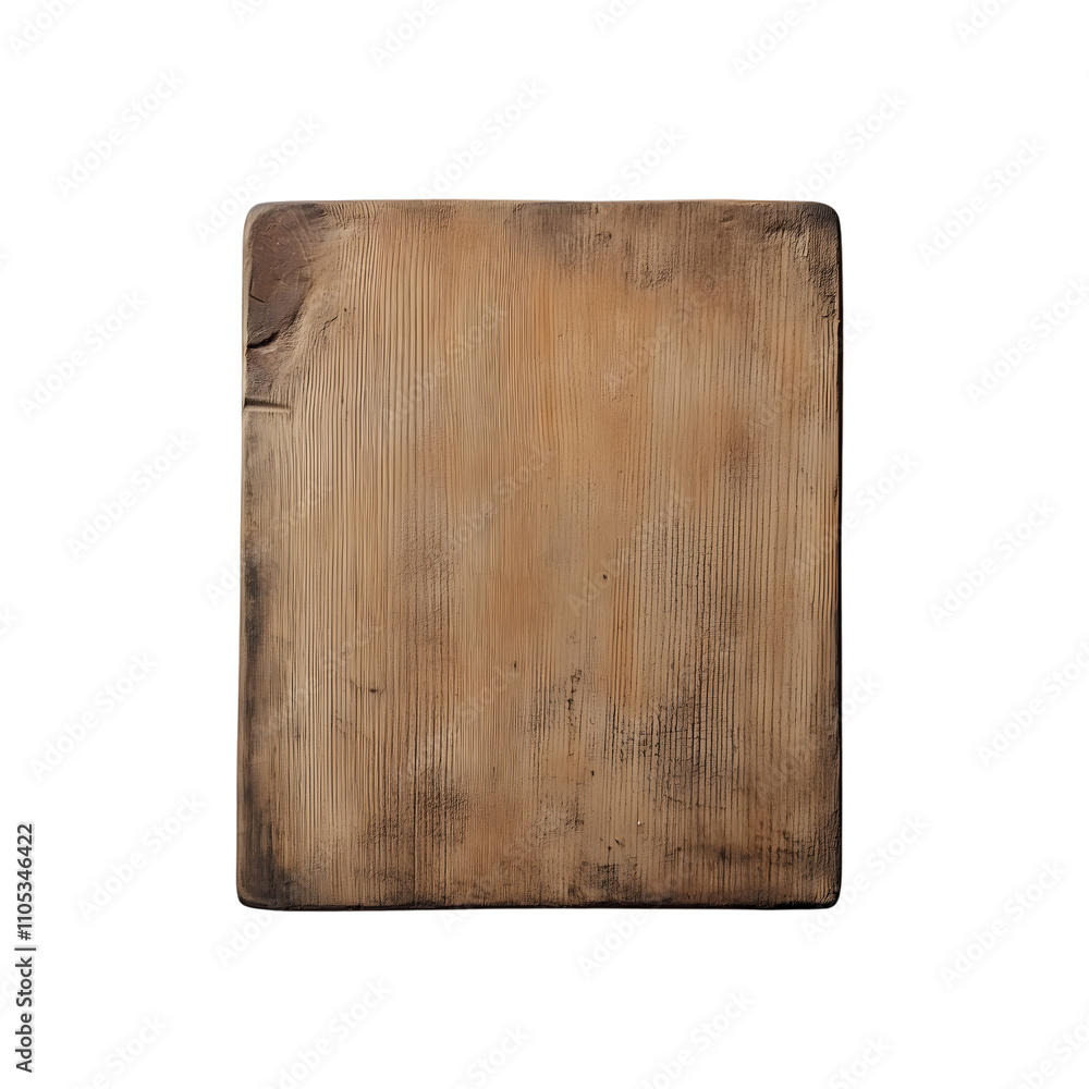 Fototapeta premium Rustic Wooden Board with Natural Grain Texture