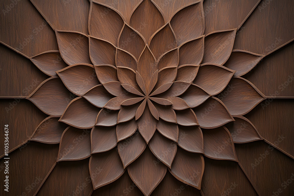 Intricate Wooden Floral Design with Unity and Harmony Captured in Exquisite Detail, Perfect for Any Artistic and Nature-Inspired Projects for Interior Spaces Intricate Wooden Floral Design with Unity and Harmony Captured in Exquisite Detail, Perfect for Any Artistic and Nature-Inspired Projects for Interior Spaces