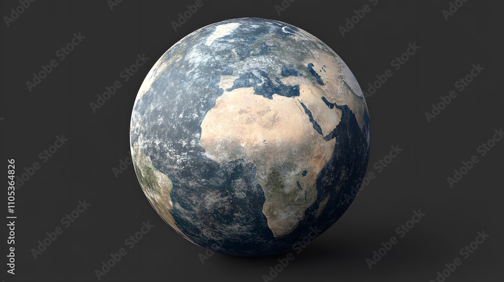 Earth globe isolated on transparent background Earth globe isolated on transparent background