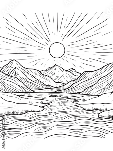 All these designs are hand-drawn and unique 
Comfy Days is a Beautiful black and white illustration for adult coloring book,
This is a printable Beautiful Zentangle Coloring page for KDP Interior,