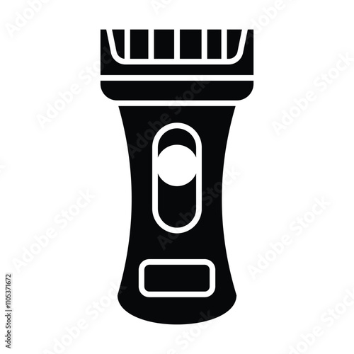 Electric shaver icon vector on white background