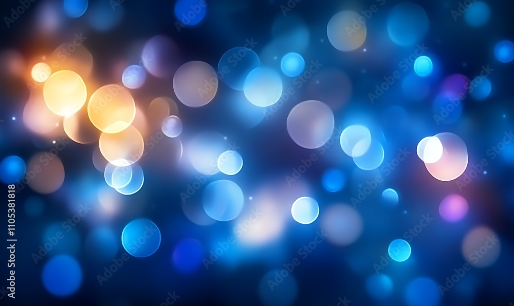 An abstract light effect with blue light spots creates a sense of festivity or wonder in this image, Generative Ai
An abstract light effect with blue light spots creates a sense of festivity or wonder in this image, Generative Ai