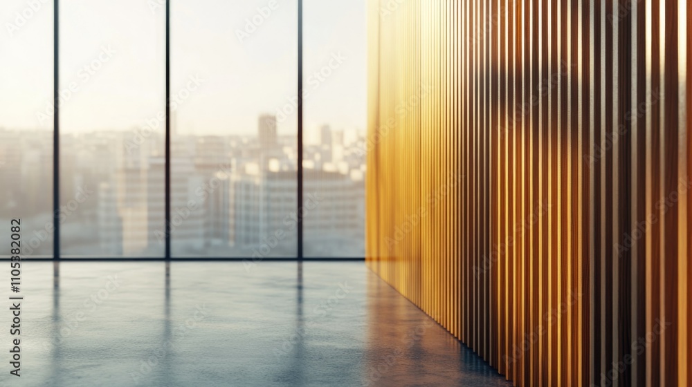 Fototapeta premium Modern Architecture Interior Elevator View