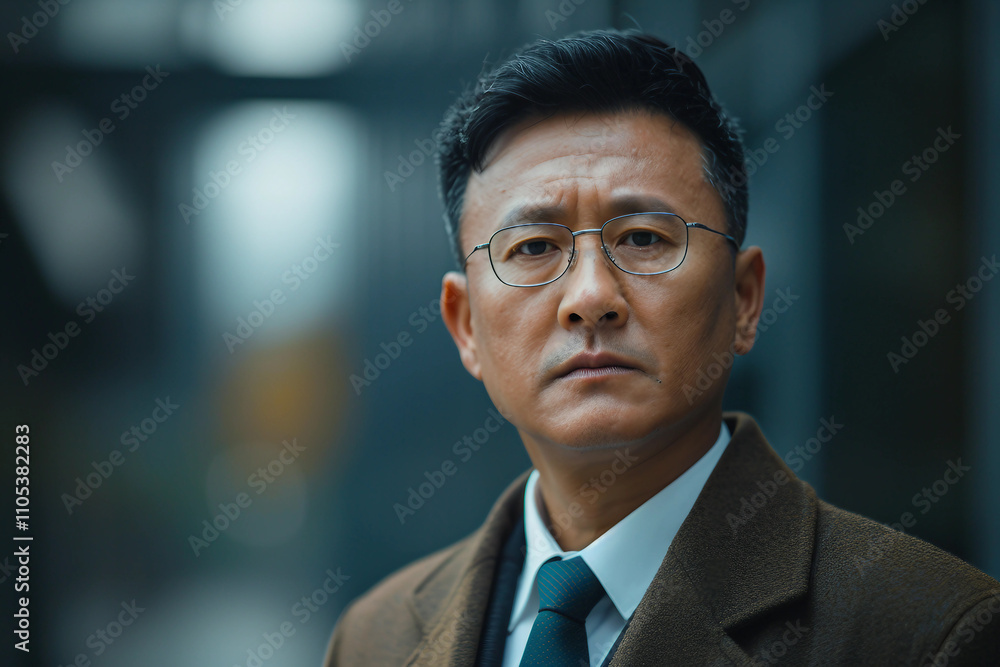Generative AI Portrait of a Professional Man Woman Embracing a Lawyer's Poised and Confident Look Generative AI Portrait of a Professional Man Woman Embracing a Lawyer's Poised and Confident Look